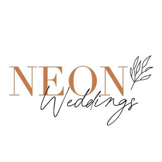 Neon Wedding Photography Logo